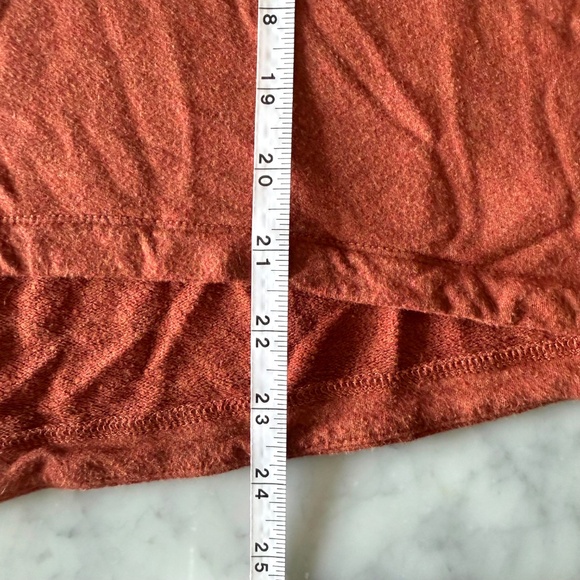 Lou & Grey SignatureSoft Cowl Neck Sweater Women’s XL Rust Orange Cozy Fall Knit - Picture 6 of 6